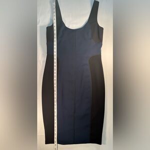 JAYGODFREY Navy and Black Panel dress. Satin lining🎀